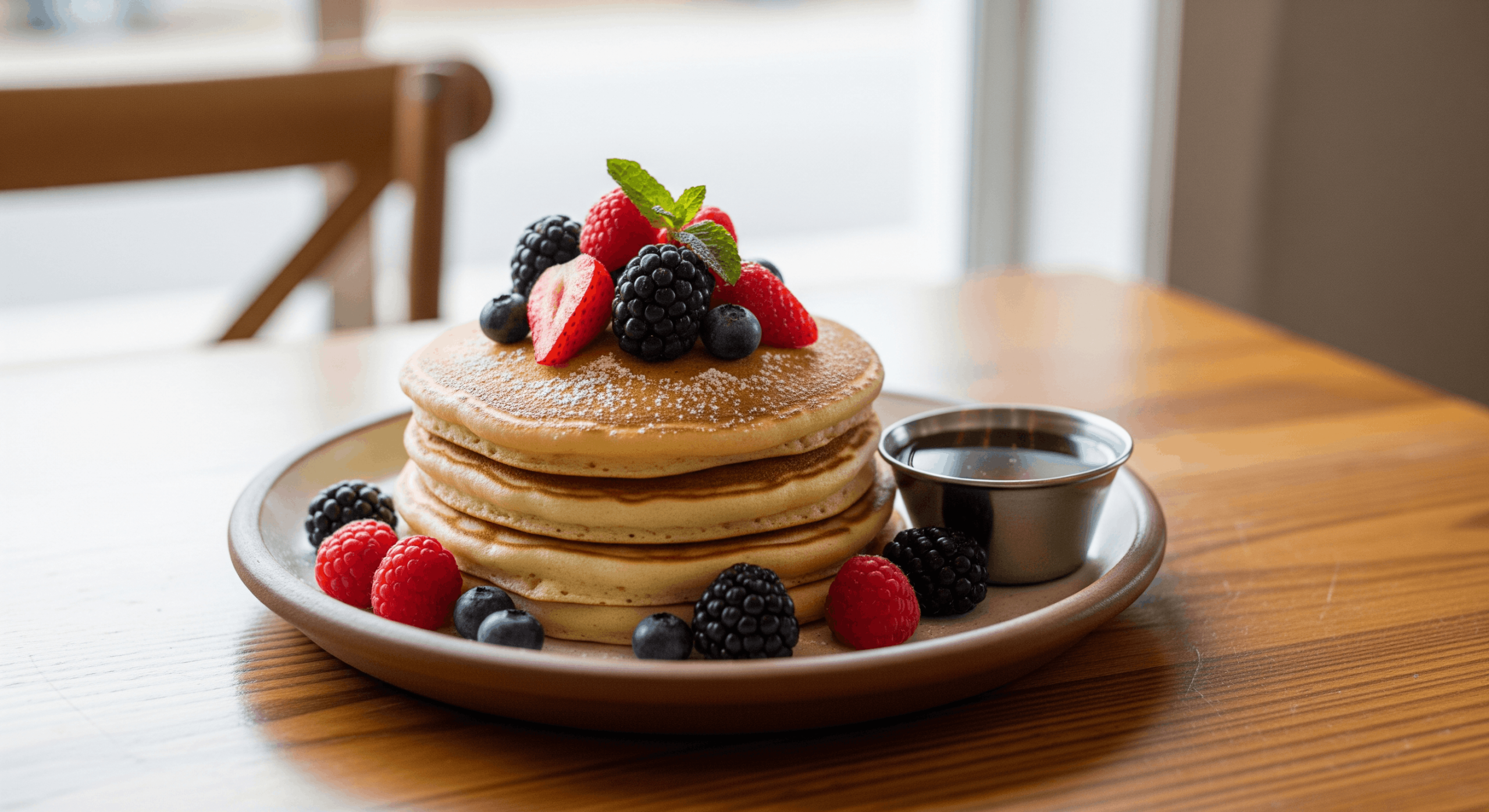 Are Buttermilk Pancakes With Seasonal Fruit in Duvall WA Enough for a Full Breakfast?