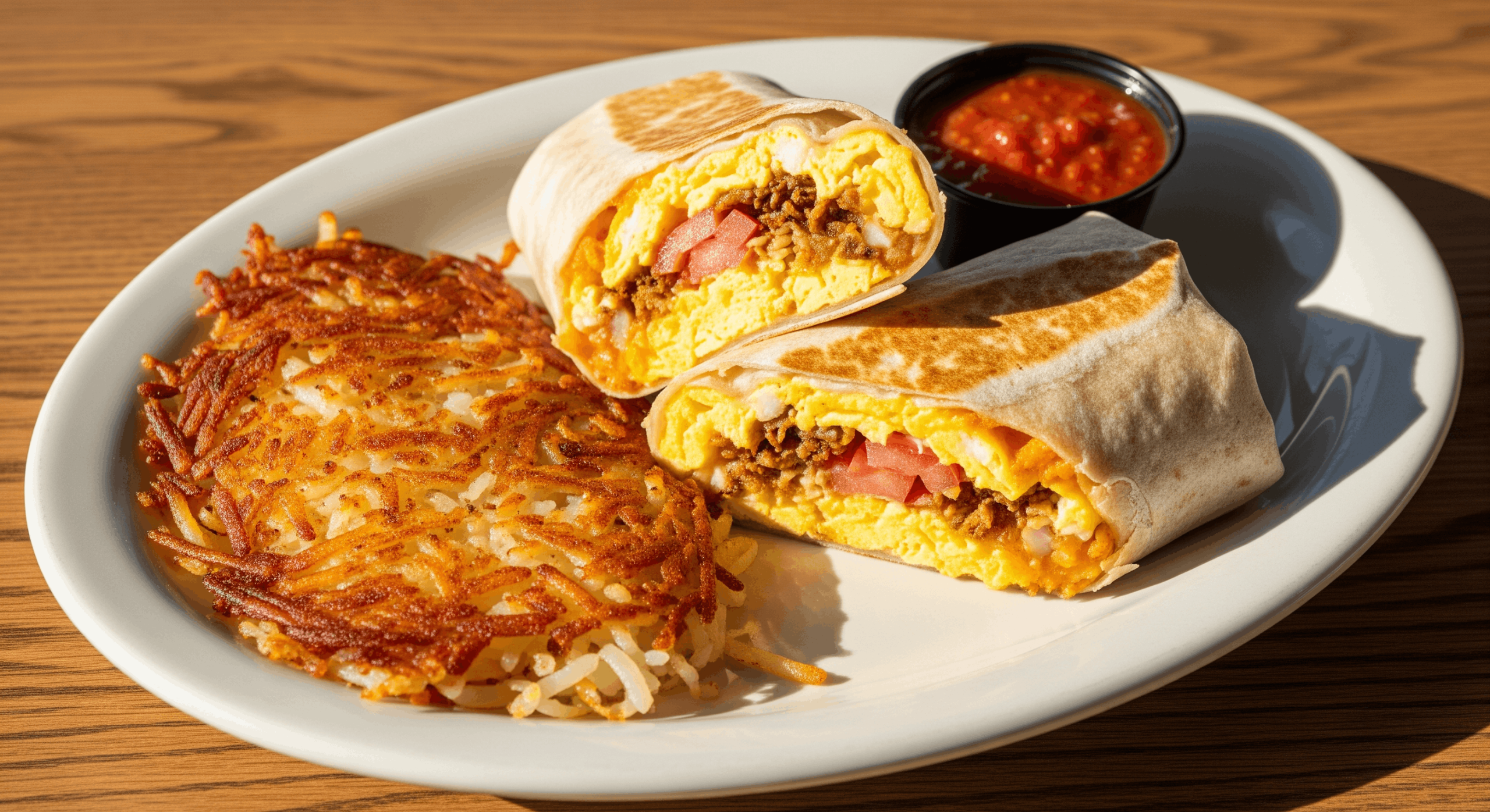 What Makes a Breakfast Burrito With Hashbrowns and Salsa a Filling Morning Choice?