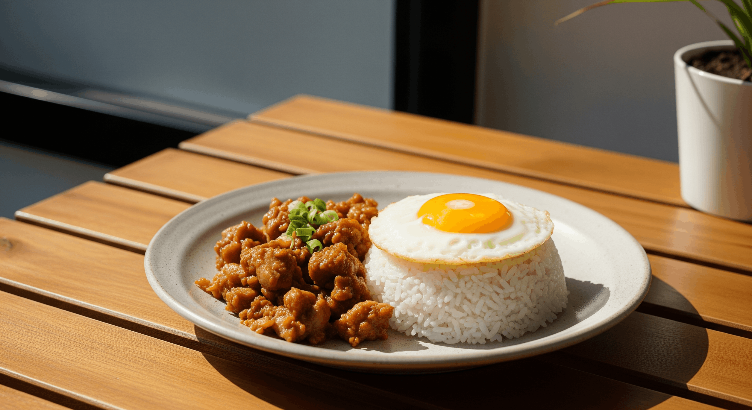 Who Should Try the Manila Bowl With Garlic Rice and Adobo Chicken First?