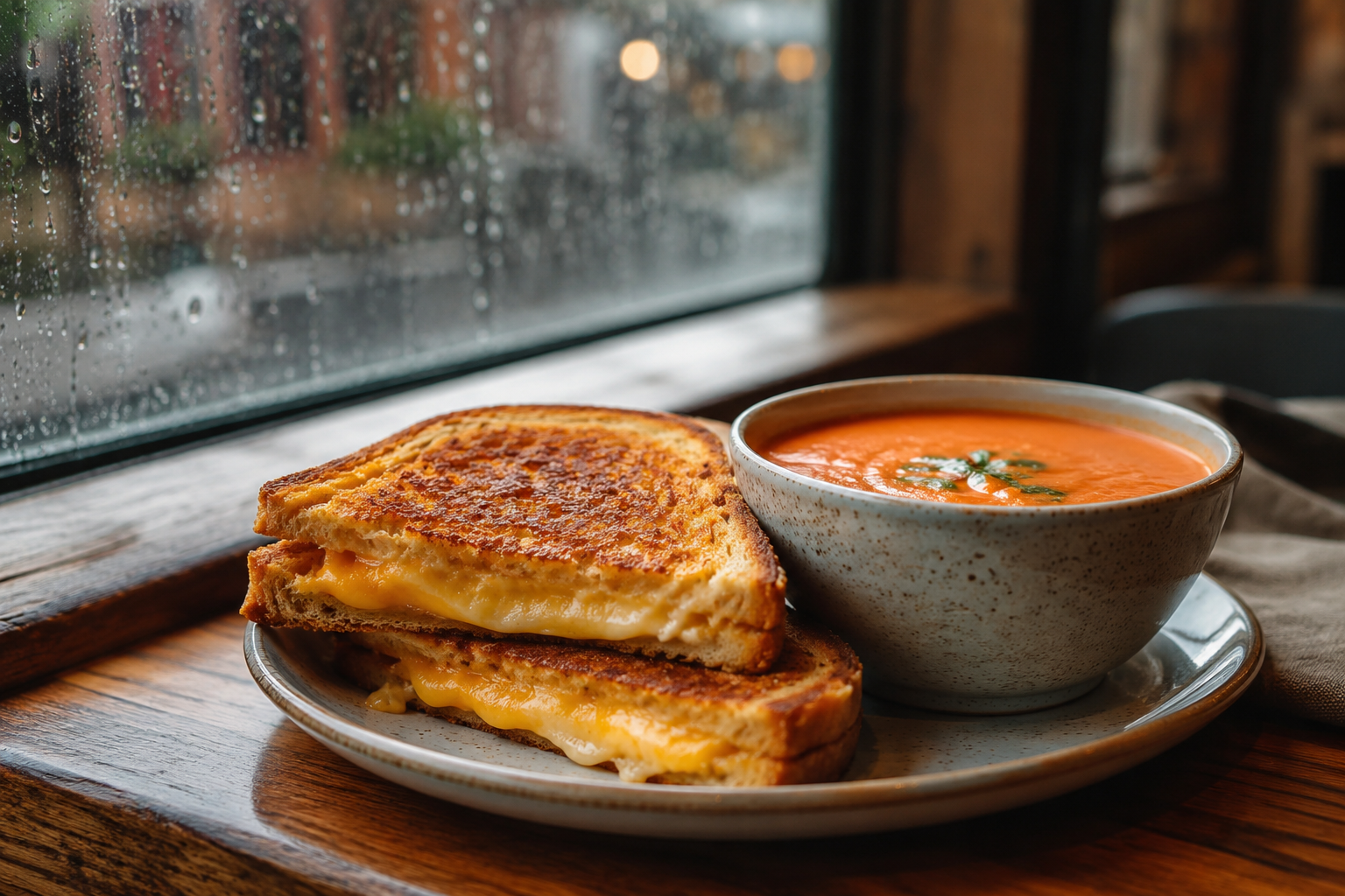 Why Grilled Cheese and Soup Near Me Is Perfect for Rainy Washington Days